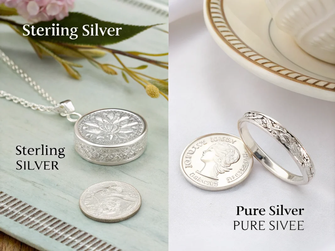 pure vs 995 silver