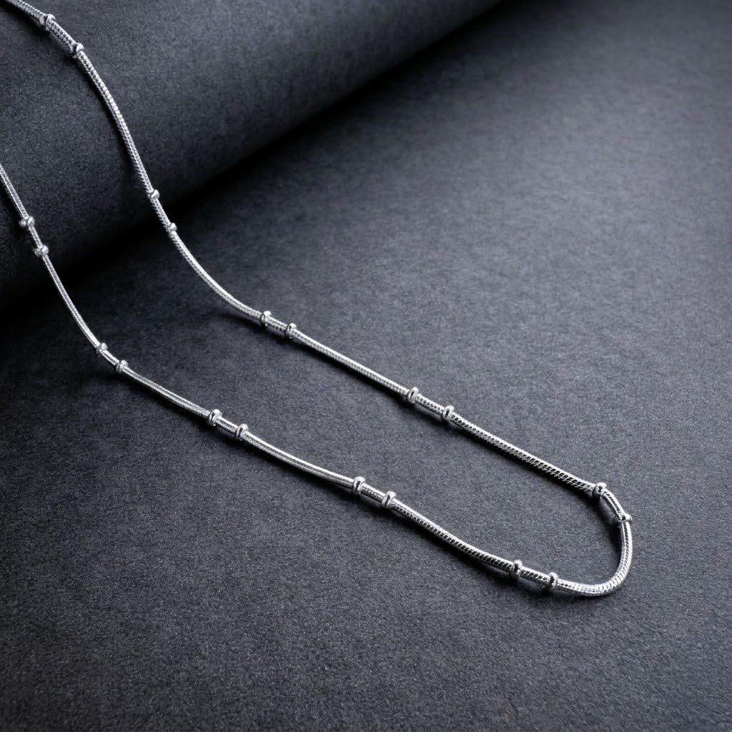 Beaded Snake Chain