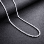 Classic Cable Link Silver Chain